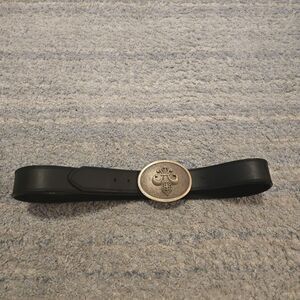 Red Wing Shoes Boots Genuine Leather Belt Black 96510 Size 40 Mens Made In USA